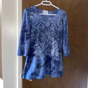 Woman’s Blue Dress Shirt